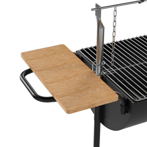 PARRILLA A CARBON CON ROLDANA Y RUEDAS PARRILLA A CARBON CON ROLDANA Y RUEDAS