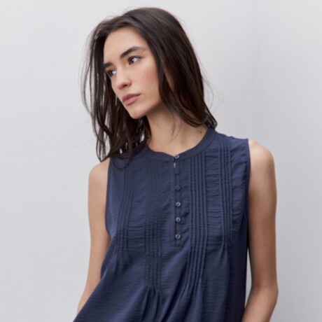 BLUSA NUPA Azul Marino