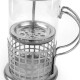Cafetera francesa de vidrio y acero 800 ml GRIS