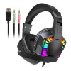 Auricular Gamer Con Iluminación Led Rgb Con Micro Auricular Gamer Con Iluminación Led Rgb Con Micro