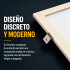 Panel LED Cuadrado 60W 4000K Luz Neutra 62 cm Blanco 1