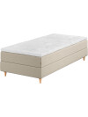 Cama cont 1 Plaza 90x200 GOLD C5 Dreamz sand-91 Cama cont 1 Plaza 90x200 GOLD C5 Dreamz sand-91