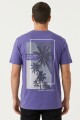 Remera m/c estampada Enjoy AZUL MARINO