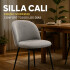 Silla Comedor ComboHome Cali Eames X4 Gris 1