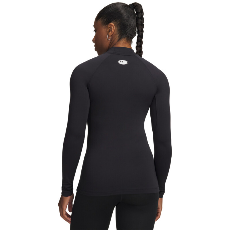 UA CG Authentics Mockneck-BLK BLK-001