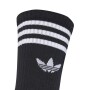 Medias Adidas 3S Crew S 3P Unisex Black