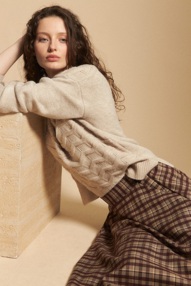 FALDA NEROLI Marron