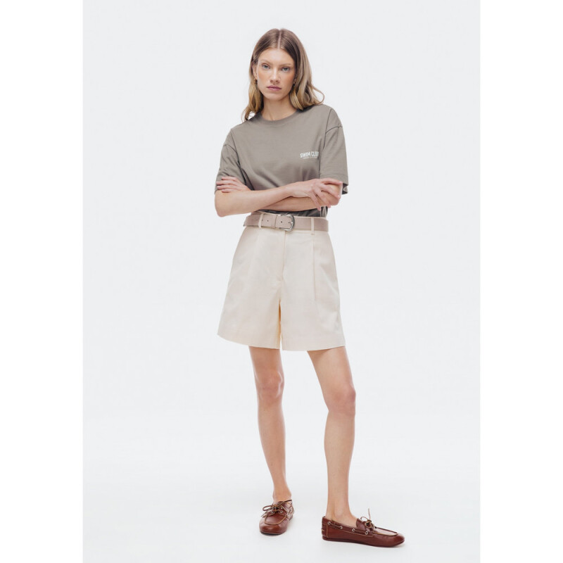 CAMISETA MM FEM CINZA