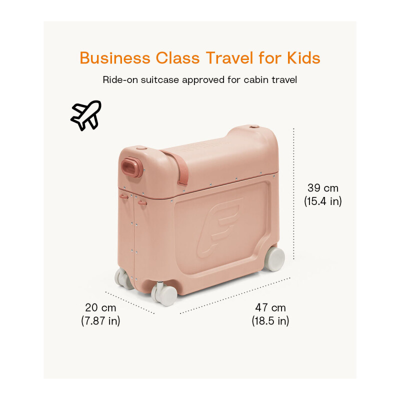 Valija de viaje JetKids BedBox Stokke Coral