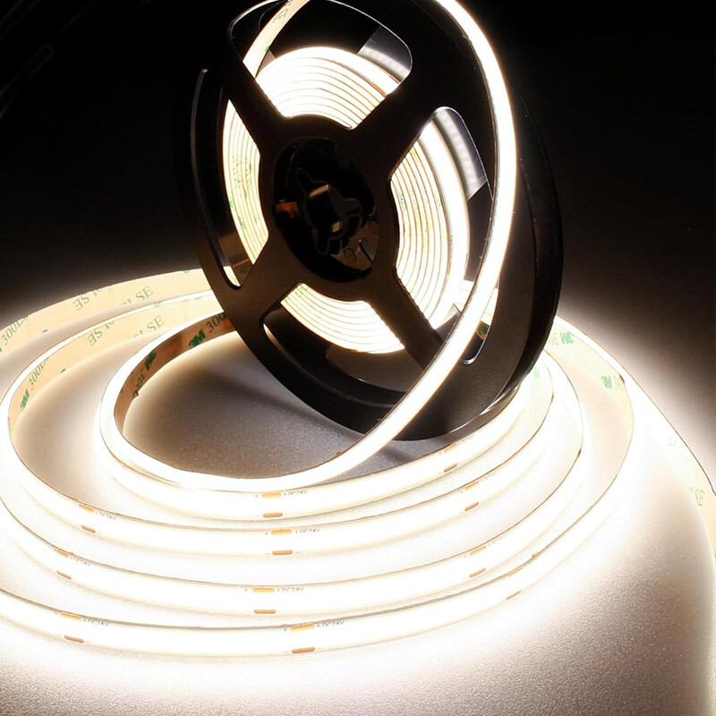 CINTA LED COB CONTINUA IP20 Cinta LED COB Continua IP20 Luz Neutra 4000K Dimerizable