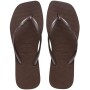 Sandalias Elegance Print Mujer Cafe