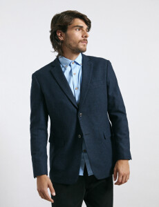 110106 SACO HARRINGTON SELECT Azul Oscuro
