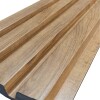 Panel Eps acanalado interior 3D Roble 2850x168x18mm Panel Eps Acanalado Interior 3d Roble 2850x168x18mm