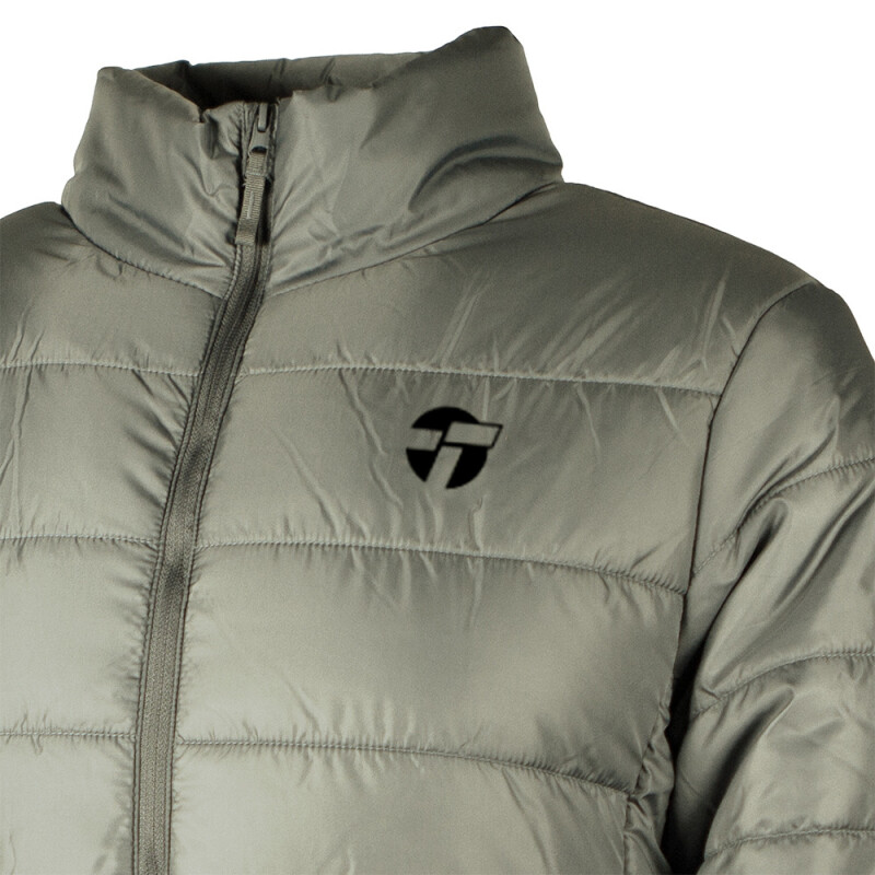 CAMPERA GD KIDS rosa misty GRIS CLARO/NEGRO/NARANJA