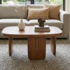 MESA CENTRO ORGANICA 80CM - ZV 04 SEDONA (CD) Unica