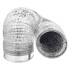 Ducto Flexible de Aluminio para Ventilación y Extracción de Vapores Diámetro 12,5cm