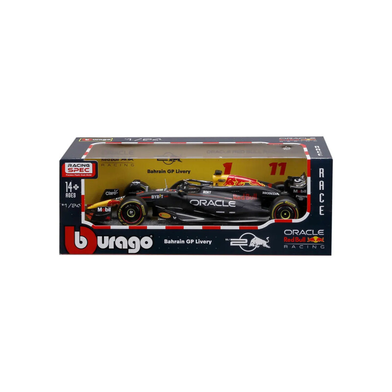 Auto a Escala 1:24 Formula 1 Red Bull Max Verstappen Rb20 Bburago Auto a Escala 1:24 Formula 1 Red Bull Max Verstappen Rb20 Bburago