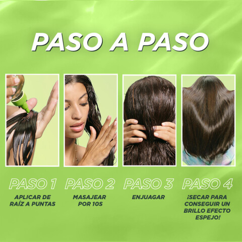 Adiós esponjado Garnier Fructis Tratamiento keratina con enjuague