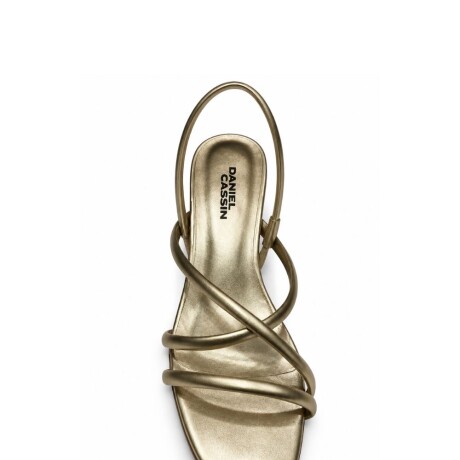 SANDALIA LOMER Dorado