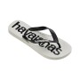 Sandalias Havaianas Top Logomania2 FC Hombre Blanco/Negro/Blanco