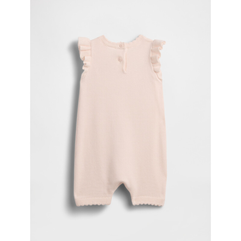 G SL APPLIQUE SWT SHORTIE STRAWBERRY