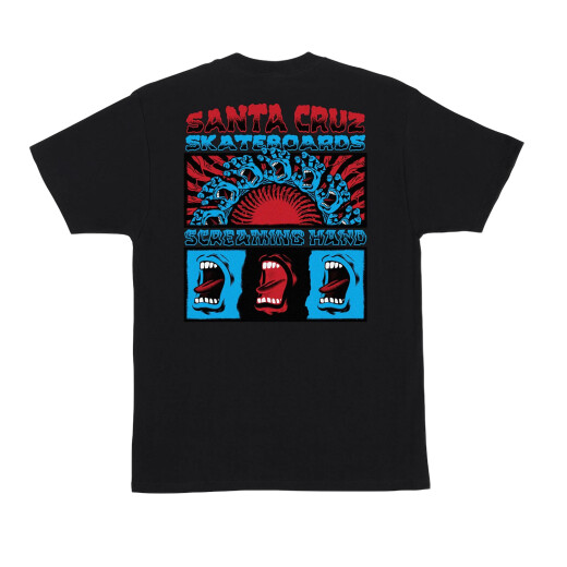 Remera Santa Cruz Scream Connect - Negro Remera Santa Cruz Scream Connect - Negro