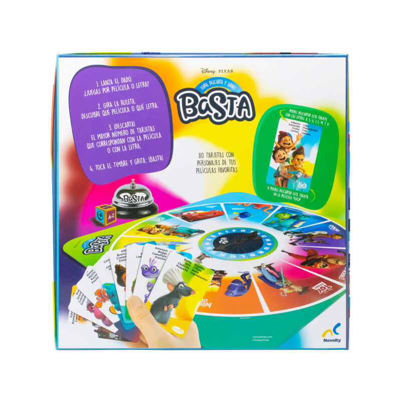 Basta gira, descarta y gana Disney Pixar Basta gira, descarta y gana Disney Pixar