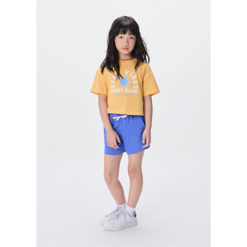 BLUSA MM FEM LARANJA CLARO