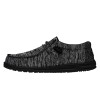 Alpargatas Wally Sport Knit Hombre Black/black