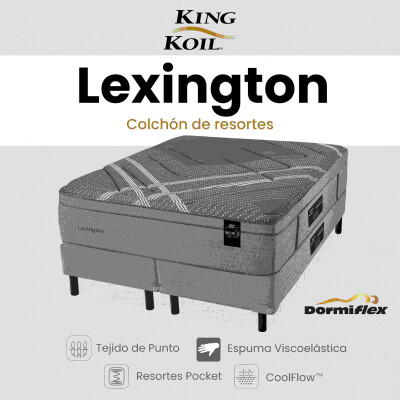 Colchón Lexington con Sommier 2 plazas 140x190