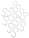Anillas cortina de ducha RYDAL 12 uds metal Anillas cortina de ducha RYDAL 12 uds metal