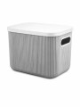 CAJA ORGANIZADORA CON TAPA GRIS