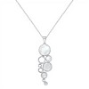 Dije circulos - Plata 925 - Nacar - CP3206 sinpiedra