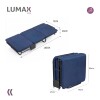 Catre cama plegable Lumax 180x75cm Acolchonado p/camping Catre cama plegable Lumax 180x75cm Acolchonado p/camping