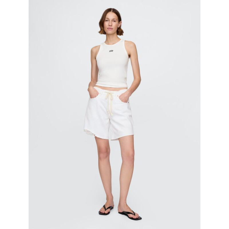 INTL SL MOD RIB HALTER LOGO NEW OFF WHITE