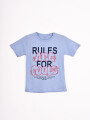 REMERA FORMULA CELESTE (V)