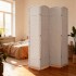 Biombo Divisor Separador Ambientes 4 Paneles Rattan 180m Rattan Imback Color Blanco Biombo Divisor Separador Ambientes 4 Paneles Rattan 180m Rattan Imback Color Blanco