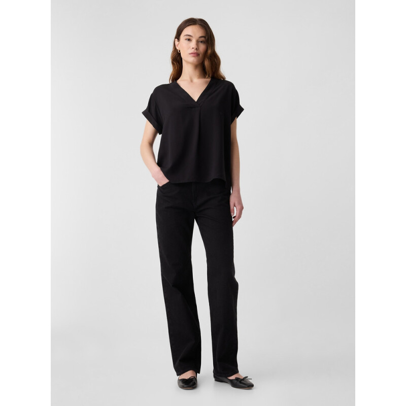 V-SS VNK TOP TRUE BLACK