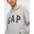 V-FRCH FT BAS HERITAGE LOGO PO LIGHT HEATHER GREY B08