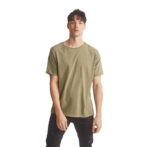 Remera de Hombre KristoBelga Verde Oliva