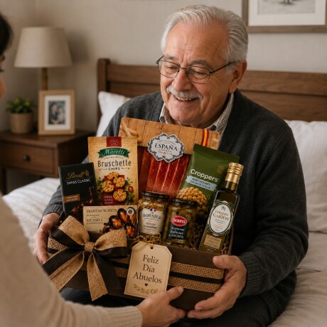 Gran Canasta Gourmet Feliz Día Abuelos Gran Canasta Gourmet Feliz Día Abuelos