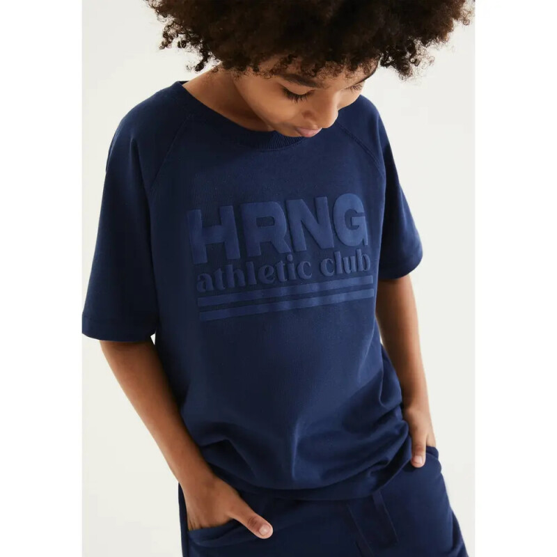 CAMISETA MM MASC AZUL ESCURO