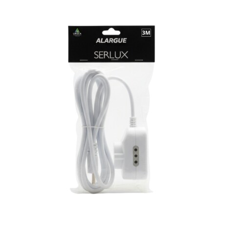 ALARGUE 1 SCHUKO 2 MODULOS 10A - BLANCO Alargue 1 Schuko 2 Modulos 10A Blanco