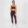 Top Principal Low Impact Bra Mujer Oxblood