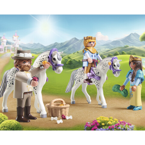 Princesa en Carruajes con Caballos Playmobil 97 Piezas U