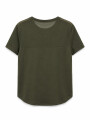 REMERA GENEVRA OLIVA
