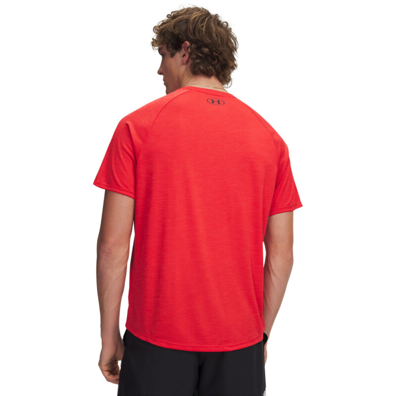 UA Tech Textured SS-RED RED-600