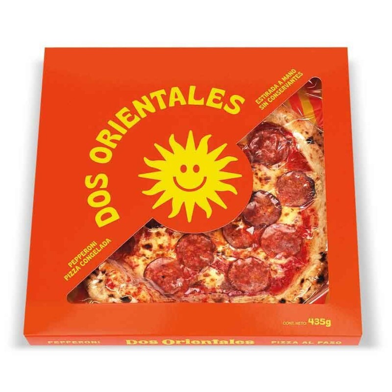 Pizza Pepperoni Dos Orientales 435 gr Pizza Pepperoni Dos Orientales 435 gr
