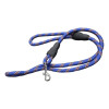 Correa Para Perro Largo Total 1.3 mts Refractaria AZUL
