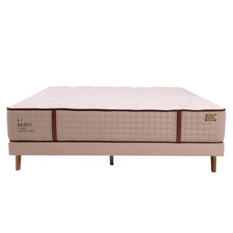 SOMMIER RESORTES BRAVO SUPER KING